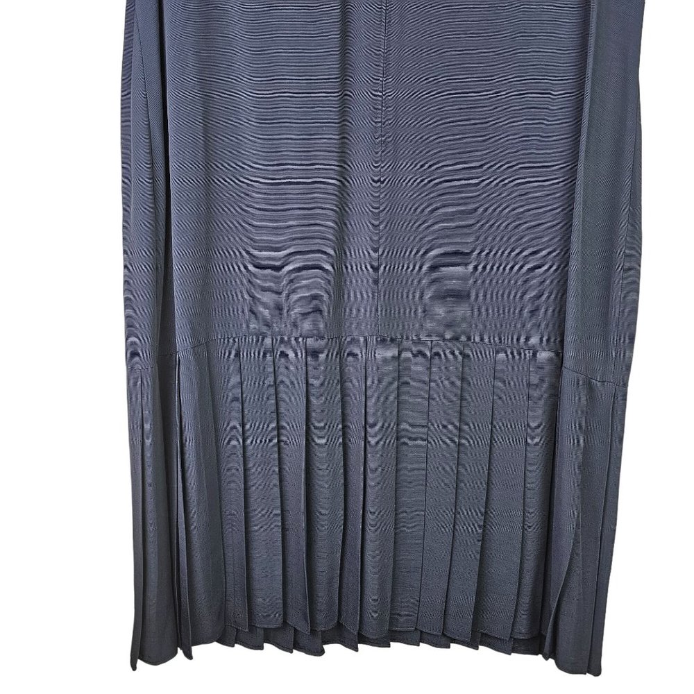 Vintage 90's S.L. Fashions Crested Pocket Button Pleated Drop Waist Dress, 18WP - Picture 10 of 10